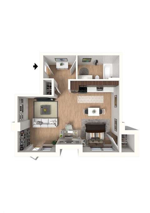 1953 NW Overton St Studio Apartment for Rent - Photo Gallery 17